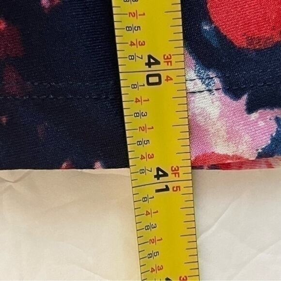 Valerie Stevens Navy Pink Boho Vacation Beach Tie Dye Maxi Skirt NWOT Size S - Picture 10 of 10